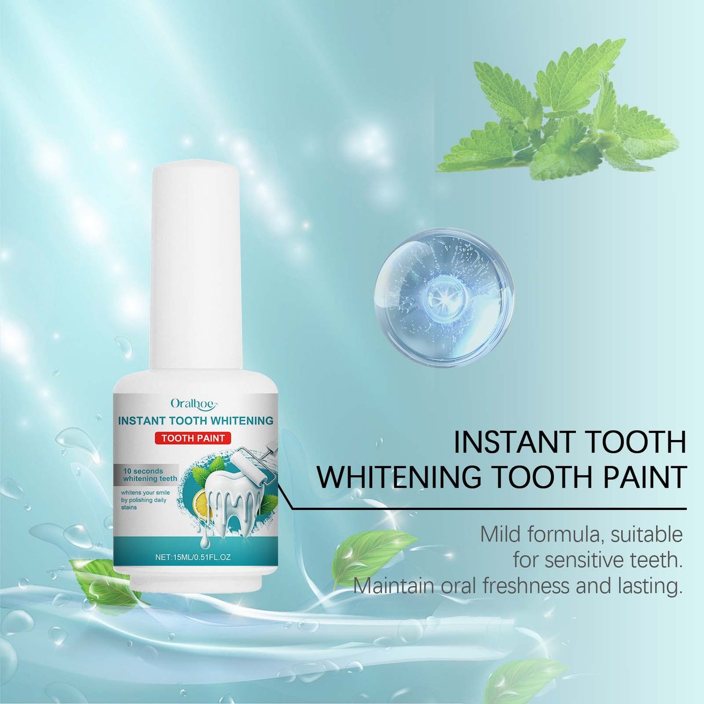 Teeth Whitening Paint Remove Tooth Stains Tartar Prevent Pigmentation Bleach Cleaning Odor Fresh Breath Oral Hygiene Care Tools