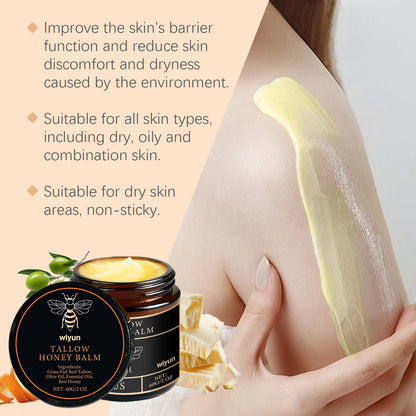 Beef Tallow Cream Remove Dark Spots Melanin Brightening Firming Tightening Repair Anti Sagging Dryness Moisturizing Body Lotion