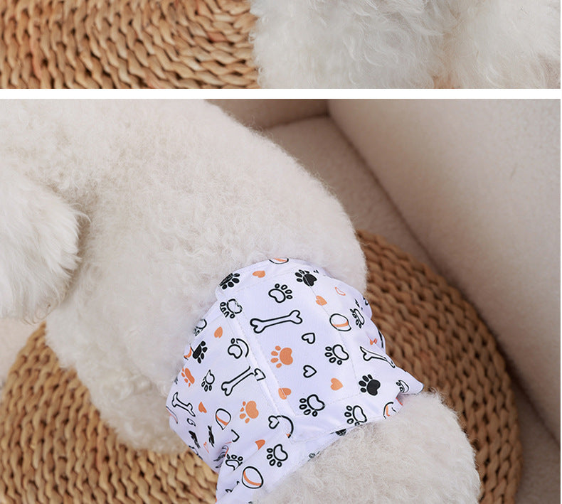 Washable Pet Physiological Pants Reusable Dog Diaper Pad Pet Absorbent Pad Dog Diaper Male Physiological Pants  Shorts  Diapers