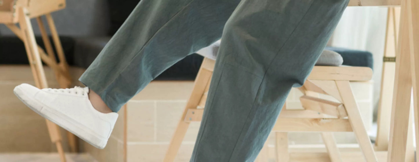 Men's Pants Cotton and Linen Male Summer New Solid Color Mens Trousers Loose Fitness Baggy Streetwear Plus Size M-5XL