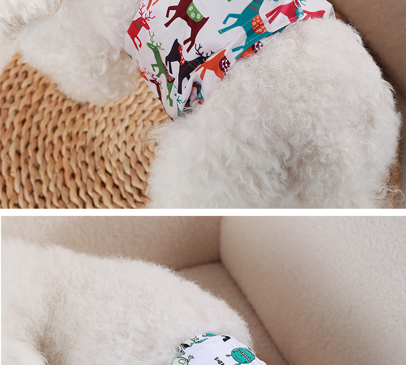 Washable Pet Physiological Pants Reusable Dog Diaper Pad Pet Absorbent Pad Dog Diaper Male Physiological Pants  Shorts  Diapers