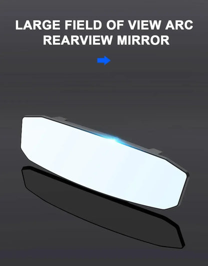 Universal Wide Angle Convex Rearview HD Mirror Center Rear View Baby Child Seat Watch Sun Visor Interior Monitor Auto Accessory