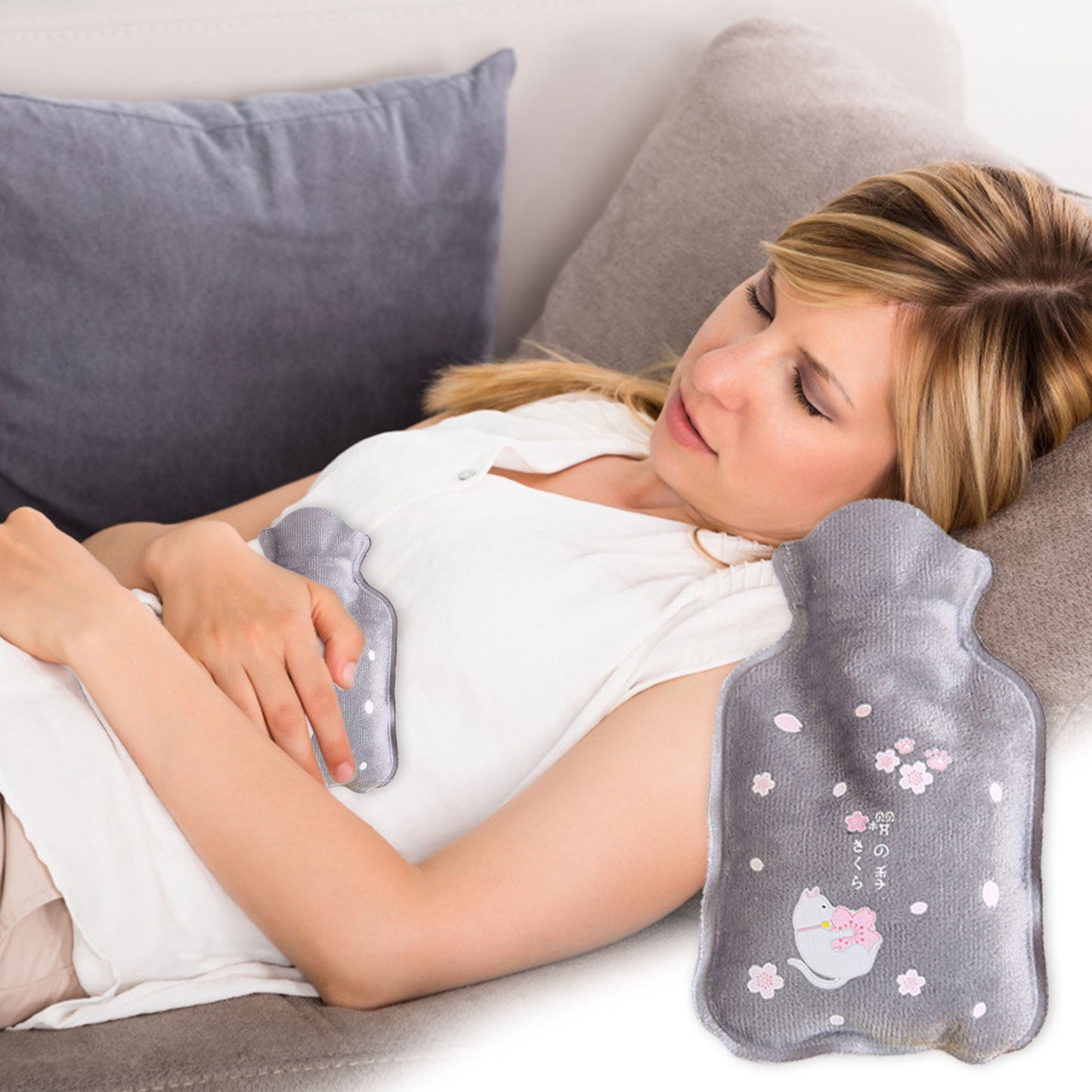 Top Selling Water-filled Hot Water Bottle Portable Water Hot Water Bottle Small Hot Water Bag Household Merchandises