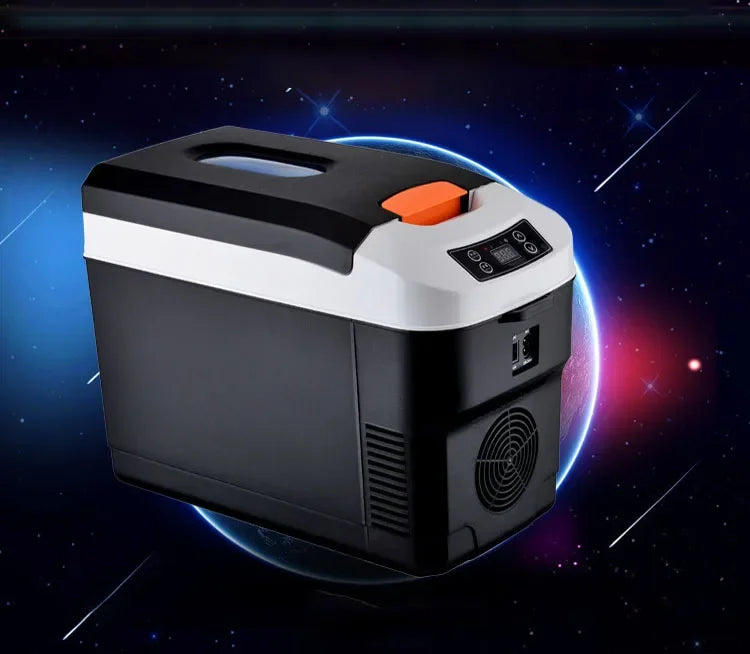 US/EU 220-240V 10L Car Home Refrigerator Mini Fridges 12/24V Freezer Cooler Heater Food Storage Box For Car Home Camping