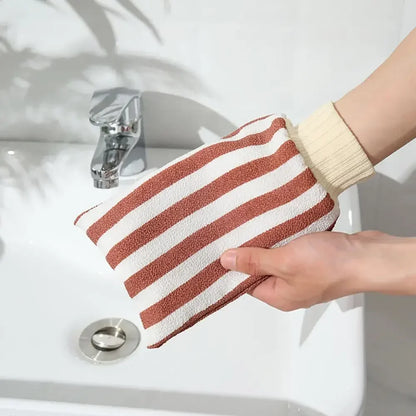 Bath for Peeling SPA Exfoliating Shower Brush Washcloth Body Cleaning Scrubber Mitt Rub Body Wash Gloves Back Shower Bath Towel