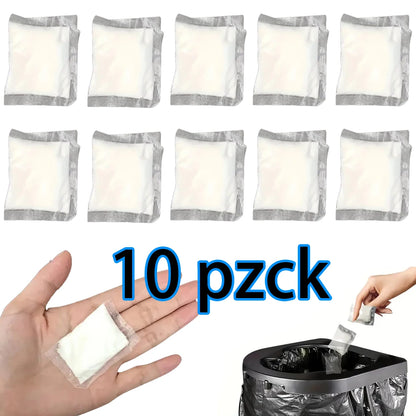 No need to unpack-[Portable | Stool Absorbent] 1/5/10/25/50 pakc Outdoor portable toilet, bagged camping toilet paper, outdoor c