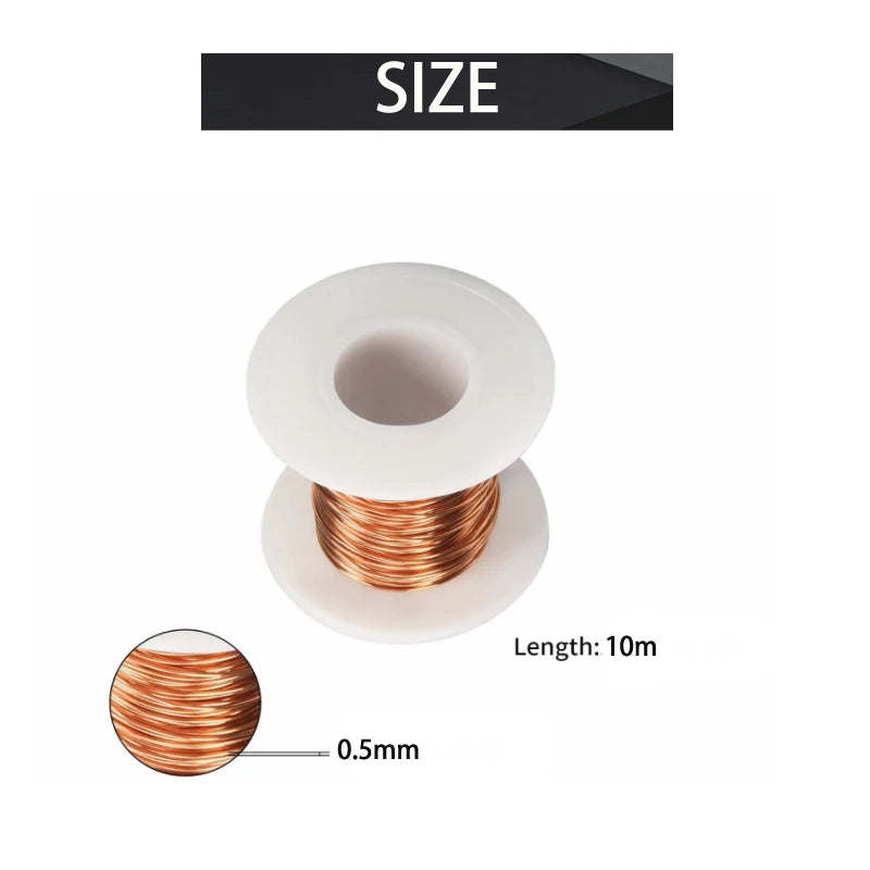 copper lacquer wire0.1mm -0.9mmCable Copper Wire Magnet Wire Enameled Copper Winding Wire Coil Copper Wire