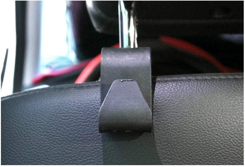 Durable Hidden Car Interior Hooks - Small Seat Back & Headrest Hooks for Vehicle Storage Solutions Car Supplies