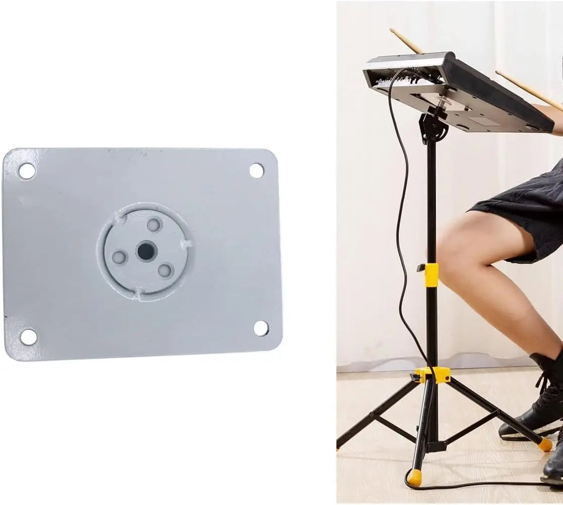 Electronic Mounting Stand Accessories 8mm Mounting Hole Plate for Electronic Controller Multi-Pad Drum Pads