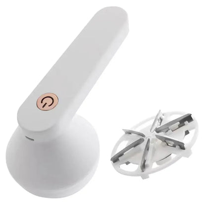 Electric Lint Remover Debobbler Clothes Shaver 6 Blades Portable Fuzz Remover USB Rechargeable Detachable Case for Home Travel
