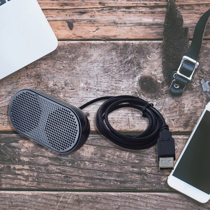 Q1FC Laptop Speakers Usb C Powered Home Pc Laptop