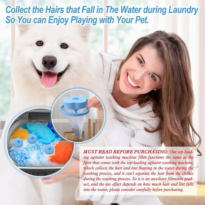 Magic Laundry Ball Reusable Pet Hair Remover Clothes Cleaning Tool Removes Hairs Cat Dogs Lint Fiber Catcher For Washing Machine