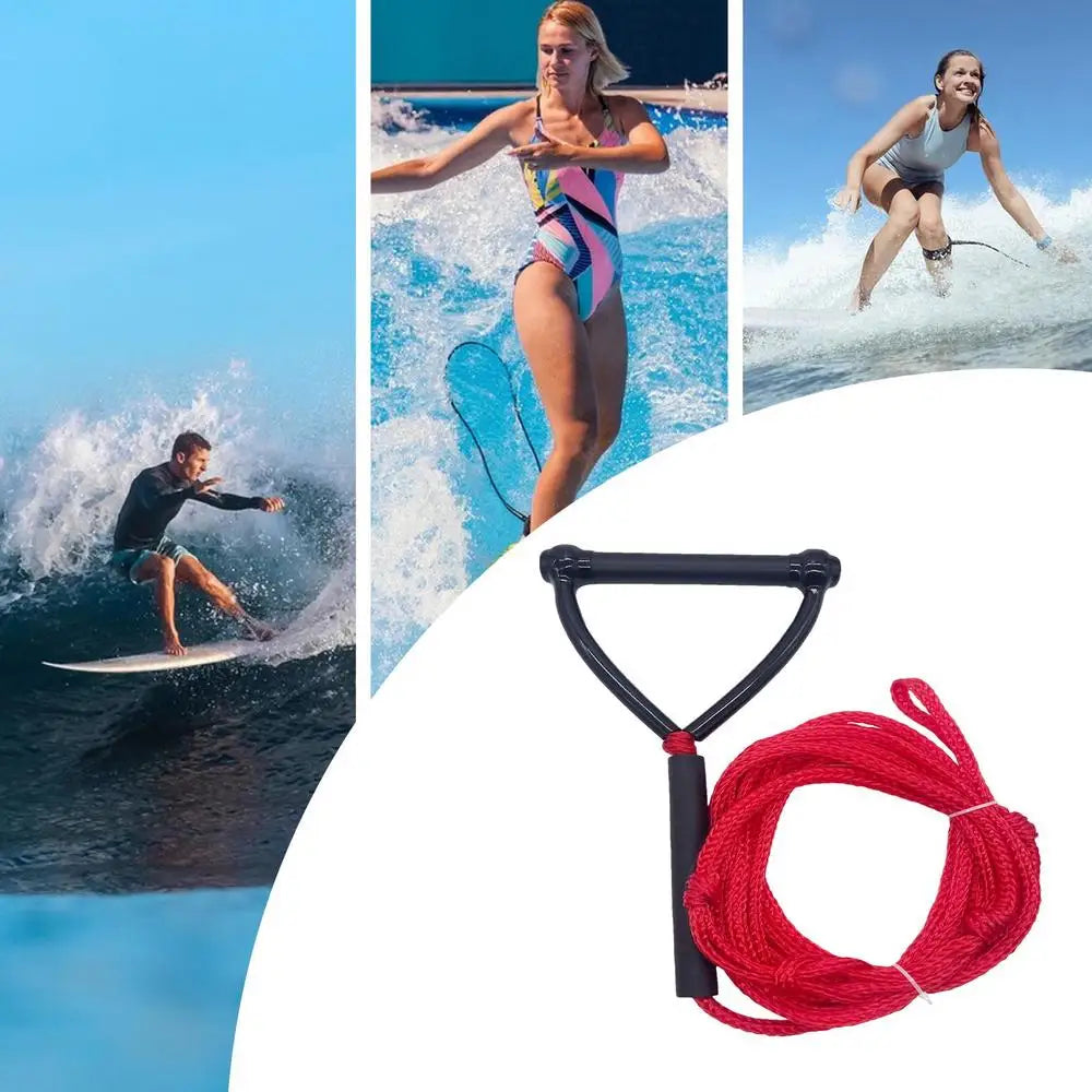 Wake Surf Rope Ski Ropes For Water Skiing High-Strength Accessories 24ft For Wakeboard Boat Towing Beginner Skiers