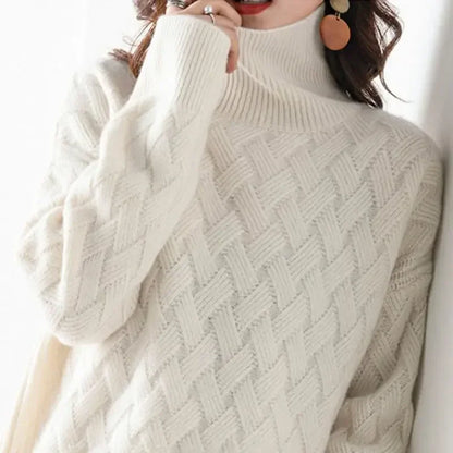 Oversize Thick Sweater S- XLWomen Loose Sweater Winter Casual Chic Cashmere Pullovers Pullover Female Long Sleeve