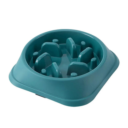 Pet Dog Slow Feeder Bowl Puppy Non Slip Puzzle Bowl Anti-Gulping Pet Slower Food Feeding Dishes Dog Bowl for Medium Small Dogs