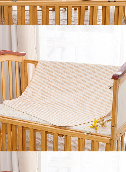 Diaper Changing Pad Changing Mat Covers Washable Waterproof Nappy Newborn Reusable Infant Cotton Urinal Mat Breathable Baby