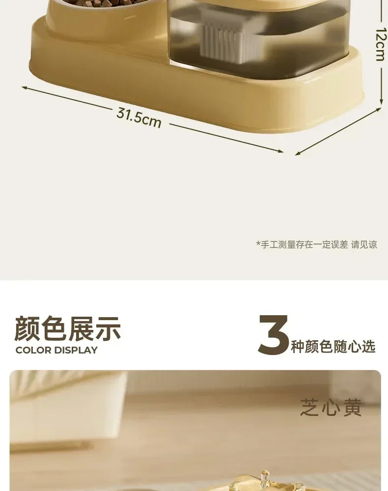 2 In 1 Pets Water Fountain Auto Filter USB Electric Mute Cat Drinker Bowl Pet Feeder Recirculate Filtring Drinker For Cats Water