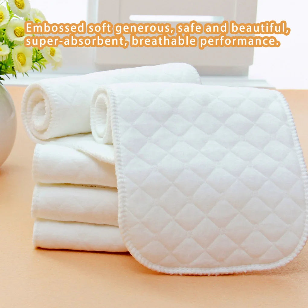 10/20pcs Cotton Diapers Healthy Case Baby Diaper Pad Multi-functional Hand Folding Kids Changing Pads Party Accessories