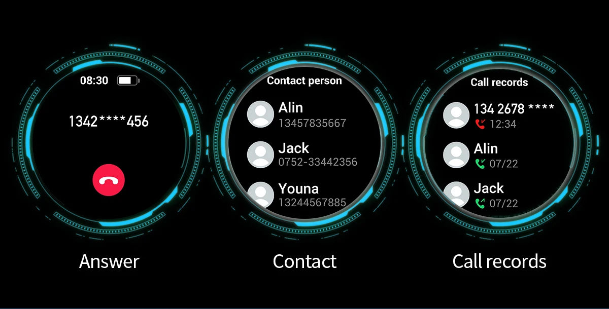 2025 Outdoor Sports Fitness Tracker Smart Watch 1.85 Inch HD Alomed 800mAh Lithium Battery Bluetooth LED Flashlight Smart Watch