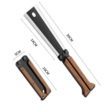 Folding Saw SK5 Steel Pocket Garden Saw Japanese Saw, Flush Cut Trim Saw For Woodworking