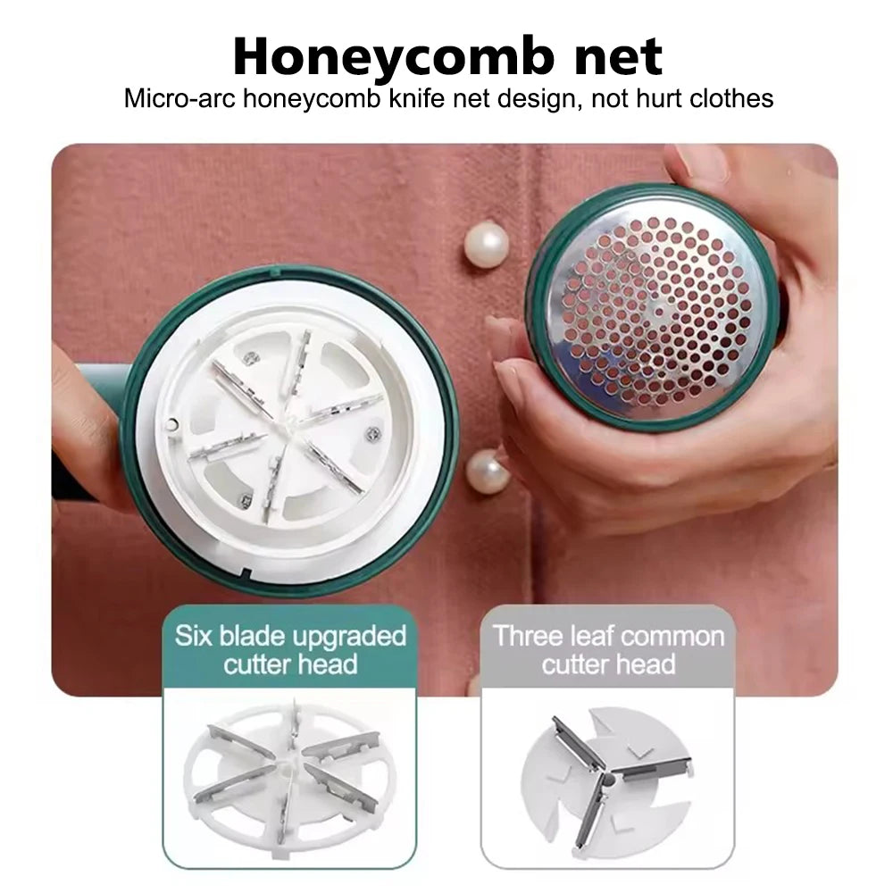 Electric Clothes Lint Remover Rechargeable Hair Ball Trimmer Household Fabric Sweater Wool Ball Cleaner Clothing Pilling Clip