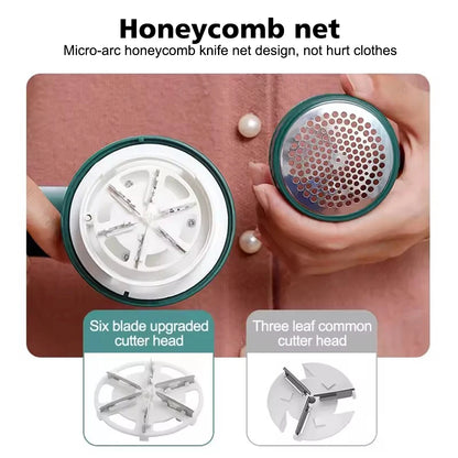 Electric Clothes Lint Remover Rechargeable Hair Ball Trimmer Household Fabric Sweater Wool Ball Cleaner Clothing Pilling Clip