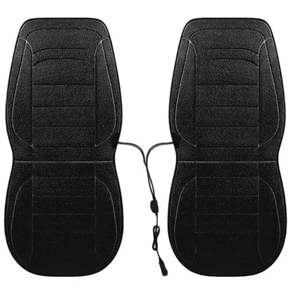 2pcs Car Driver Heated Seat Cushion Universal Auto Heated Seat Covers Seat Car Heater Cushion Fast Heating Cars Seat Heating Pad