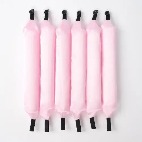 헤어10pcs Flexible Hair Curling Rod Hair Curler Makers Soft Foam Bendy Twist Curls Flexi Rollers Styling Tools Hair Roller No Heat