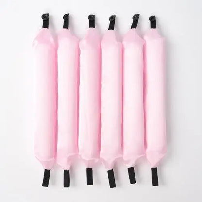 헤어10pcs Flexible Hair Curling Rod Hair Curler Makers Soft Foam Bendy Twist Curls Flexi Rollers Styling Tools Hair Roller No Heat