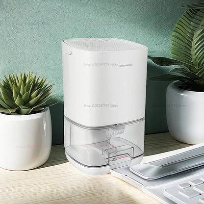 Smart Air Purifier Dehumidifier Mini Quiet Dryer for Home Office Kitchen Room Deodorizer EUUS PlugPortable Small Humidifier