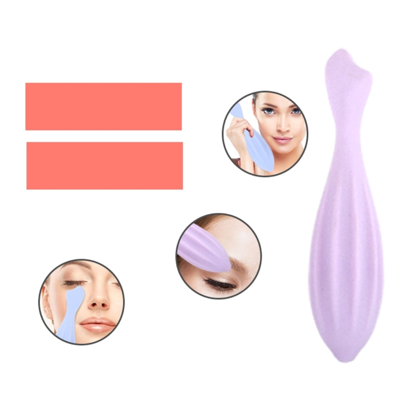 Face Roller Massager Skin Lifting Tool Face Lifting Massage Antiwrinkles Face Skin Care Tool Silicone Face Roller