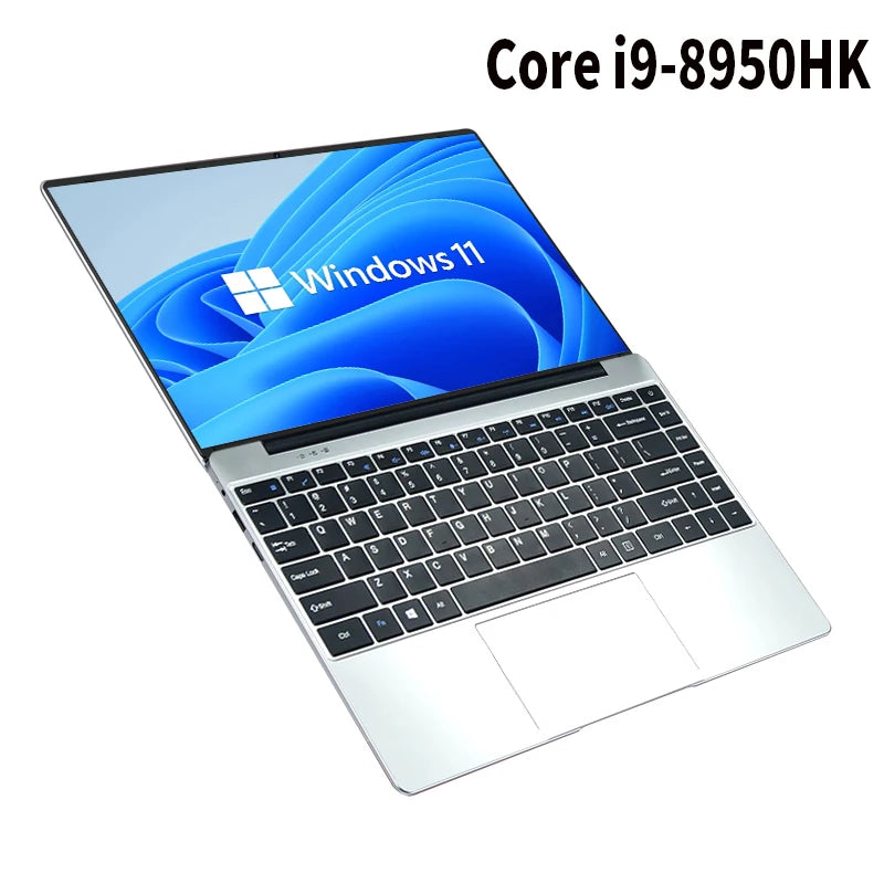 NEW Core i9-8950HK laptop 16GB RAM 2TB SSD Portable laptops 1920*1080 Laptop computer i9-8950hk laptop 14.1-inch Office laptop