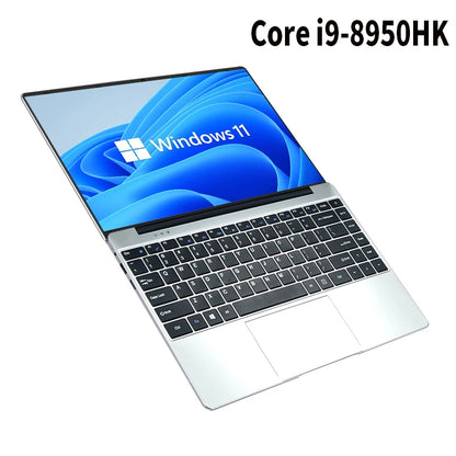 NEW Core i9-8950HK laptop 16GB RAM 2TB SSD Portable laptops 1920*1080 Laptop computer i9-8950hk laptop 14.1-inch Office laptop