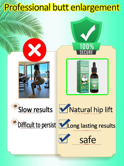 Sexy body care, silky, plump and elastic