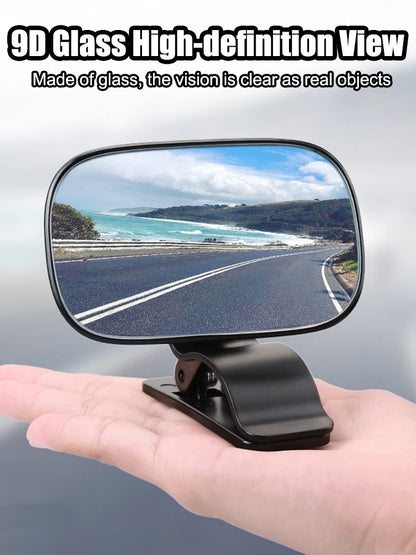 Car Interior Baby Safety Mirror With Clip Rear View Mirrors Makeup Mirror Seat Back Clamp Auto Ornament Automotive Accessories
