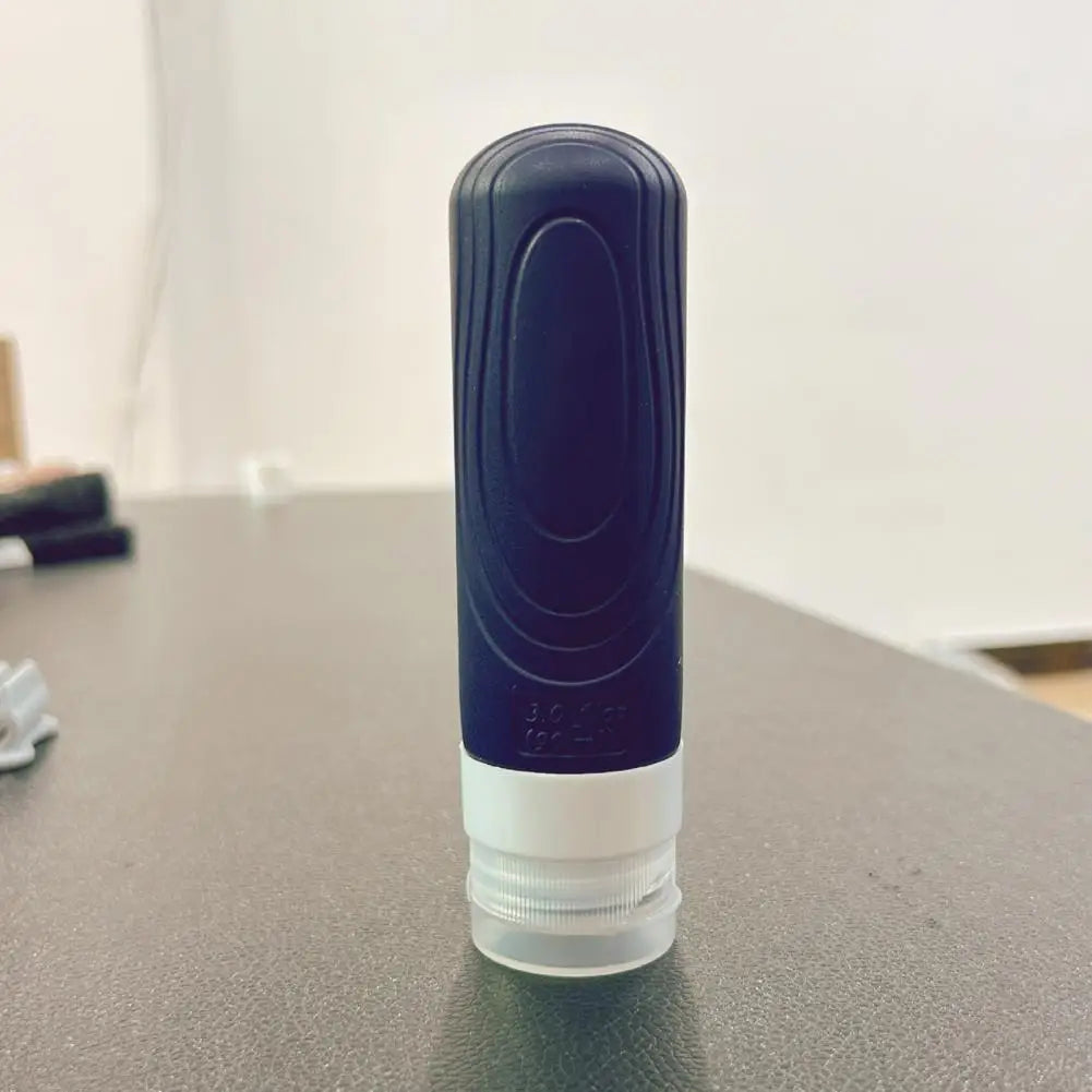 Silicone Travel Bottles Set of 4 Leak Proof 90ml Travel Refillable Bottles for Lotion Shampoo for Toiletries for On-the-go