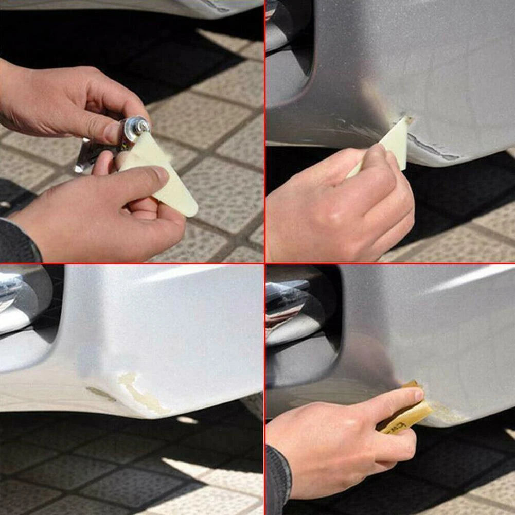 Smooth Repair Tools Scratch Filler Body Putty Assistant Car Accessories Grease Paint Repair Tool Sandpaper Pad