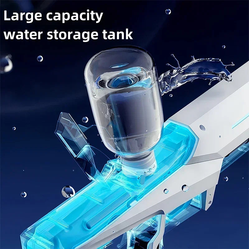 Pulse electric water gun water festival toy automatic water suction strong water spray children's high pressure water gun