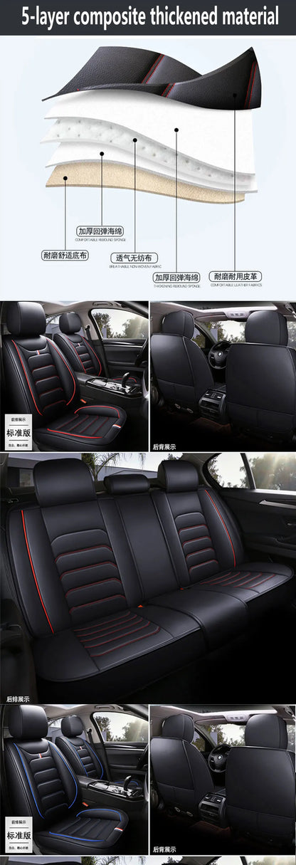 Car Seat Cover for Polo Sedan Volkswagen Touran Touareg Passat b8 Jetta VW golf 5 67 t5 Caddy Amarok Scirocco T-roc Vehicle Part