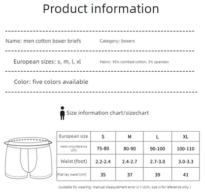 Men's Sports Boxing Shorts Underwear S M L XL Breathable Fitness Sports Men's boxers underwear Boxers Comfortable