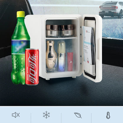 4L Mini Multifunction Refrigerator Cosmetics Mask Beverage Dormitory Refrigerators Cooler Warmer Beauty Fridge for Car