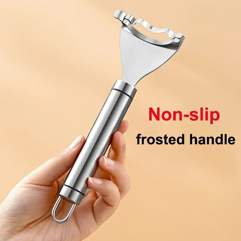 Stainless Steel Corn Peeler Serrated Corn Stripper Peeler Corn Shaver Planer Thresher Cutter Kitchen Fruit Vegetable Gadget Tool