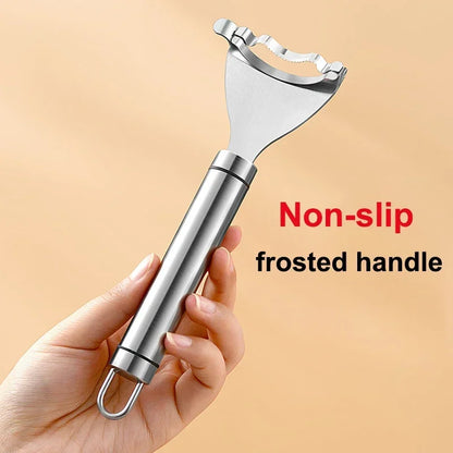 Stainless Steel Corn Peeler Serrated Corn Stripper Peeler Corn Shaver Planer Thresher Cutter Kitchen Fruit Vegetable Gadget Tool