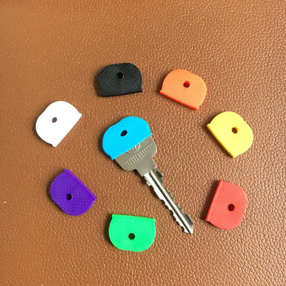 Key Identification Accessories Colorful Key Covers 32-pack Colorful Plastic Key Covers House Key Soft Rubber Key Toppers