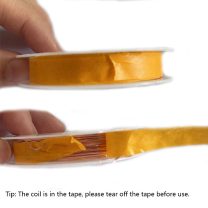 1roll 50g Copper Winding Wire Copper Wire 0.1~1.5mm Cable Copper Wire Magnet Wire copper lacquer wire Enameled