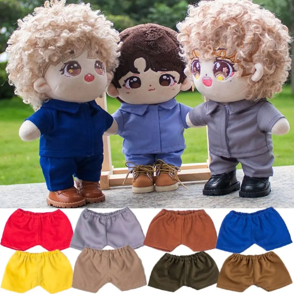 Fashion Cotton Doll Clothes Multi-colors Cute Casual Wears Pants Mini Dolls Clothes Accessories