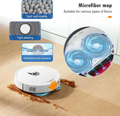 Roborock Qrevo Master / Qrevo Slim Robot Vacuums Cleaner Accessory Main Side Brush Hepa Filter Mop Cloths Dust Bag Spare Part
