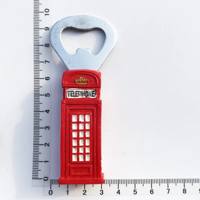 London UK 3D Fridge Magnets Tourism Souvenir Resin Refrigerator Magnets Sticker Collection Handicraft Gift Decoration Articles