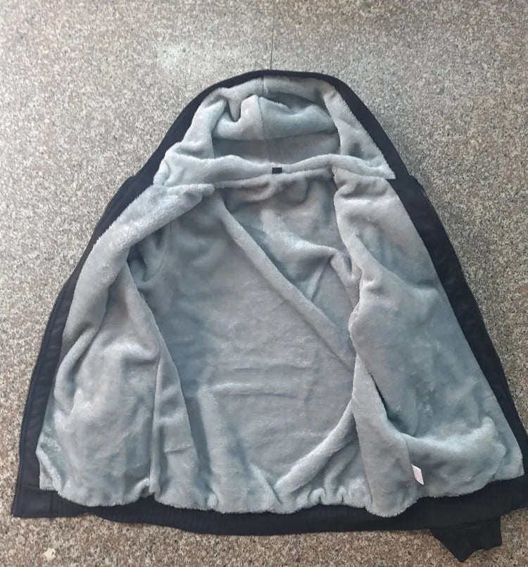 Massey Ferguson Hoodies Mens Zipper Coat Fleece Thicken Agriculture Farm Tractors Sweatshirt Mans Clothing