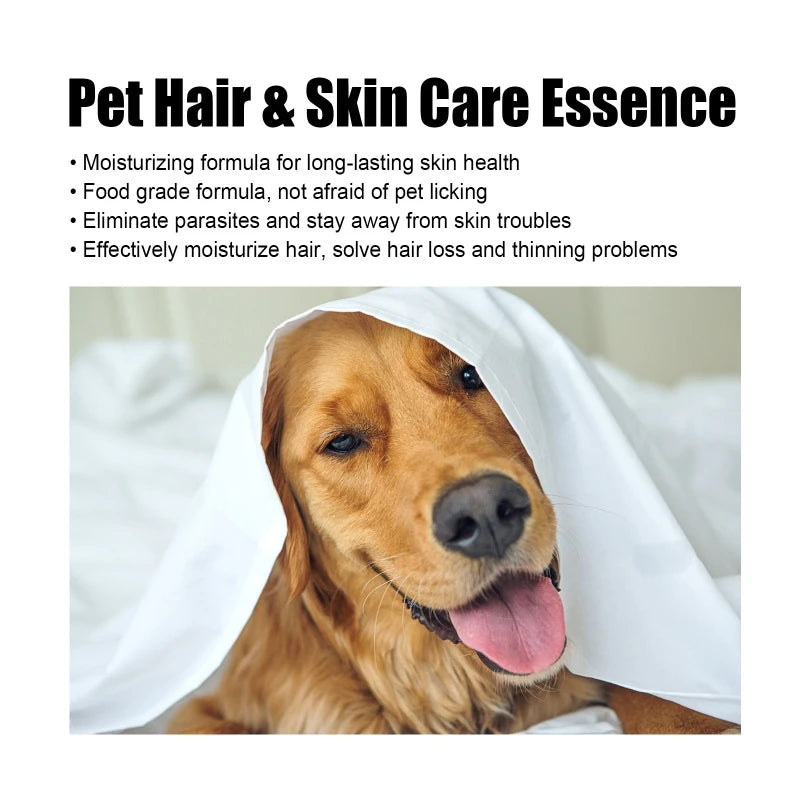 Pet Hair&Skin Care Essence Dog Hair Serum Pet Hair Serum Pet skin Repair Essence